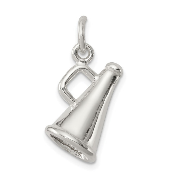 Sterling Silver Megaphone Charm QC765