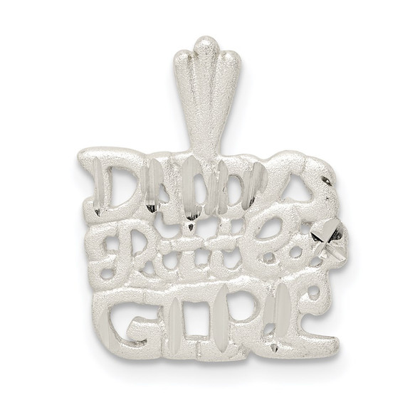Sterling Silver Daddys Little Girl Pendant