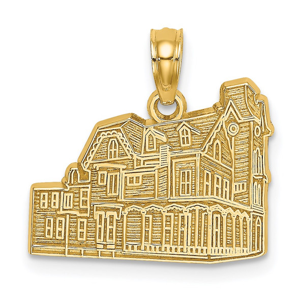 14k Yellow Gold The Abby - Cape May, Nj Pendant