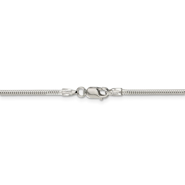 30" Sterling Silver 1.75mm Snake Chain Necklace