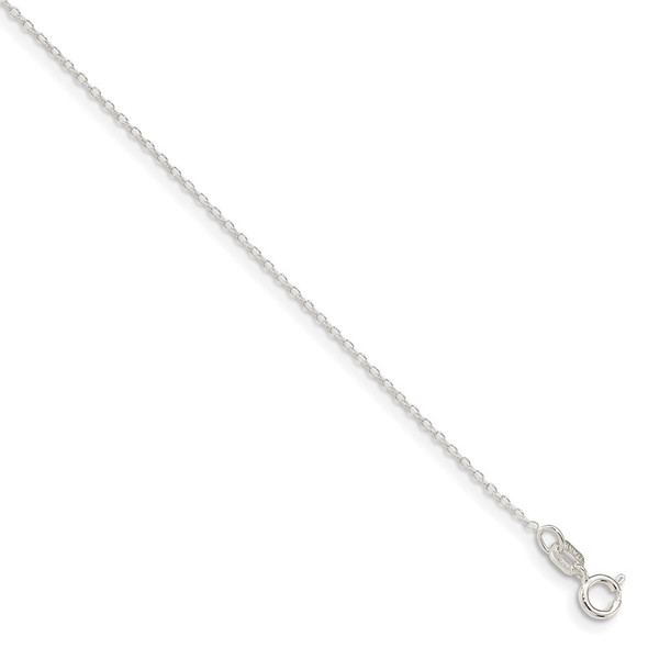16" Sterling Silver .95mm Forzantina Cable Chain Necklace