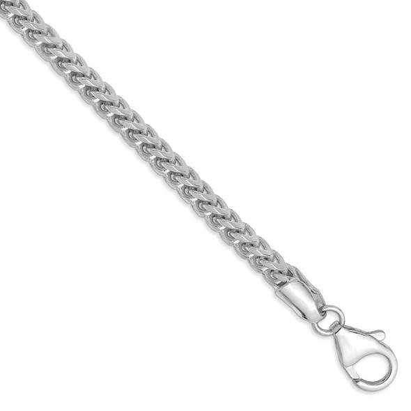 26" 14k White Gold 3mm Franco Chain Necklace