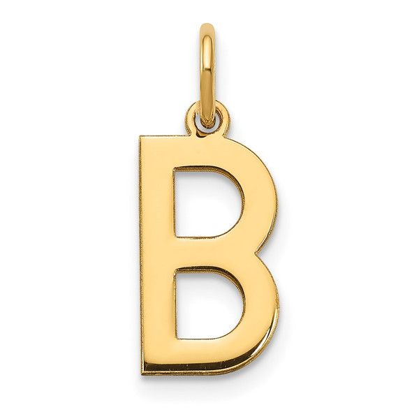 14k Yellow Gold Letter B Initial Charm XNA1336Y/B