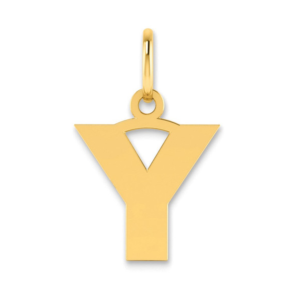 14k Yellow Gold Letter Y Initial Charm XNA1337Y/Y