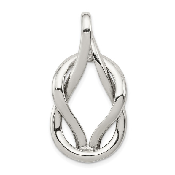 Sterling Silver Fancy Slide Pendant