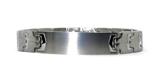 Stainless Steel - Magnetic  ID Bracelet