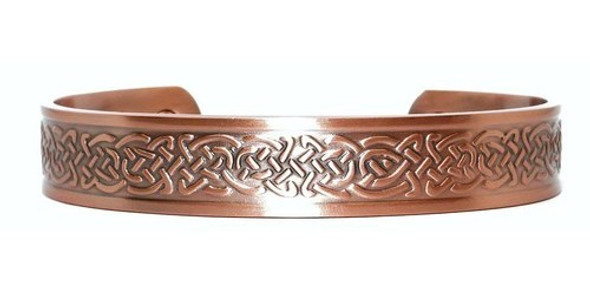Celtic Braids Solid Copper magnetic bracelet