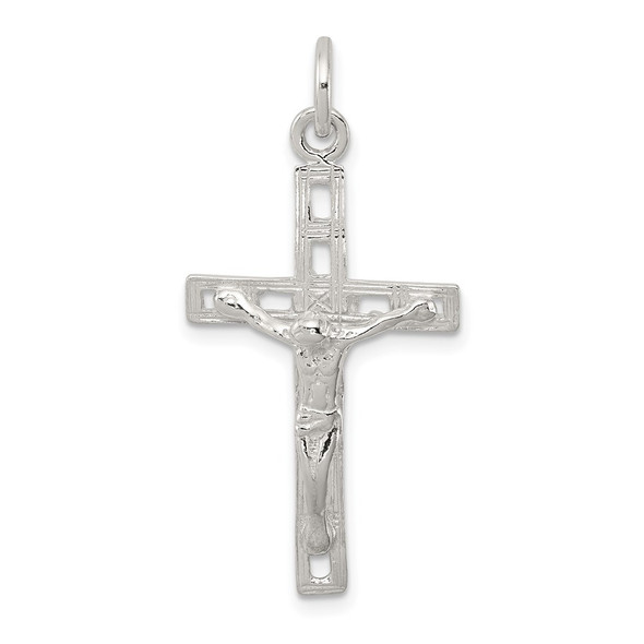 Sterling Silver Crucifix Pendant QC521