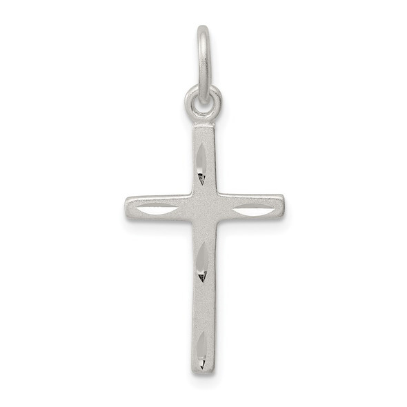 Sterling Silver Cross Charm QC1880