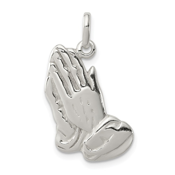 Sterling Silver Praying Hands Charm QC2405