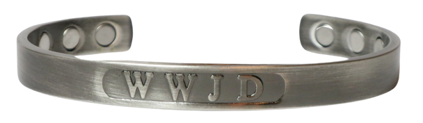 WWJD - Magnetic Bracelet 7 - 7 1/2 inches wrist size