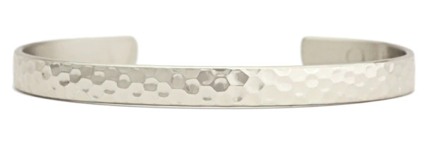 Textured Silver Sergio Lub Bracelet
