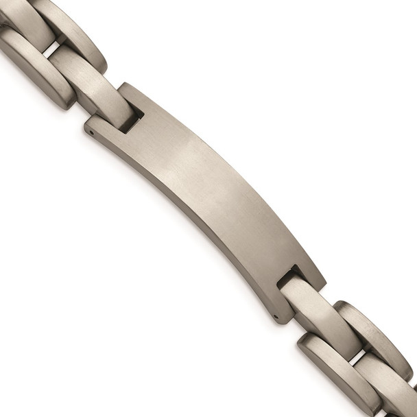 8.75" Titanium Brushed ID Bracelet