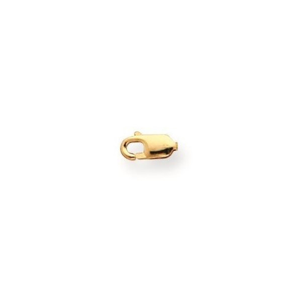 3.2mm 10k Yellow Gold Standard Weight Lobster Clasp