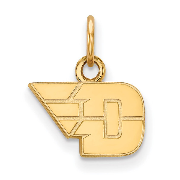 10k Gold LogoArt University of Dayton Extra Small Pendant