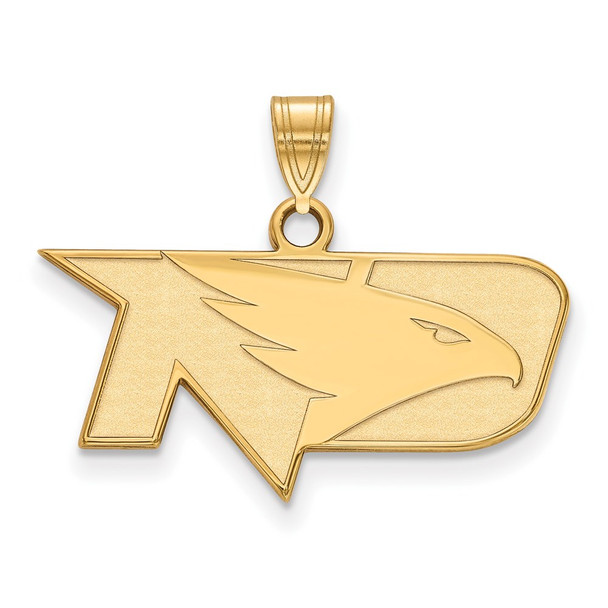 10k Gold LogoArt University of North Dakota Small Pendant