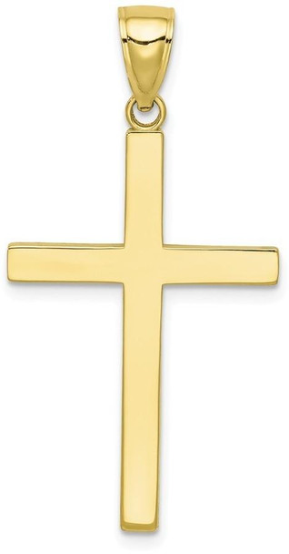 10k Yellow Gold Polished Cross Pendant 10C4205