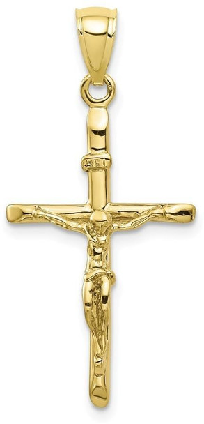 10k Yellow Gold INRI Crucifix Pendant 10C3895