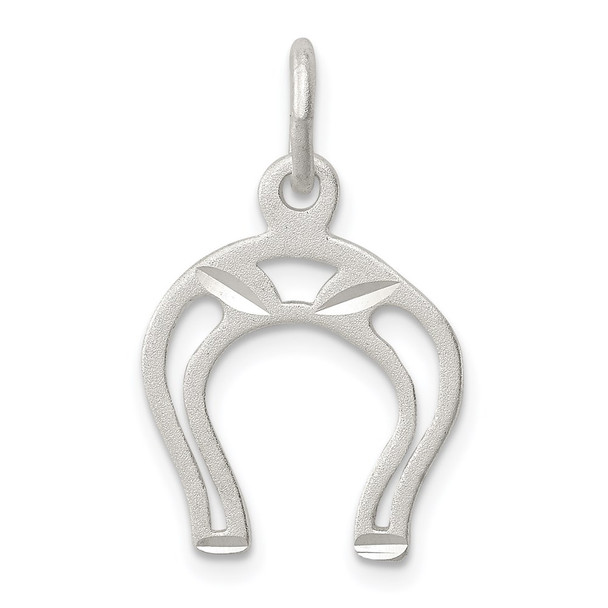 Sterling Silver Open Style Horseshoe Charm