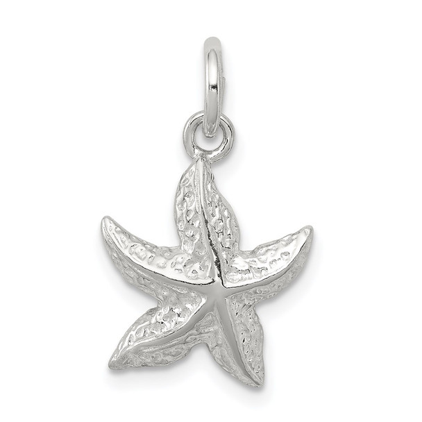 Sterling Silver Starfish Charm QC954