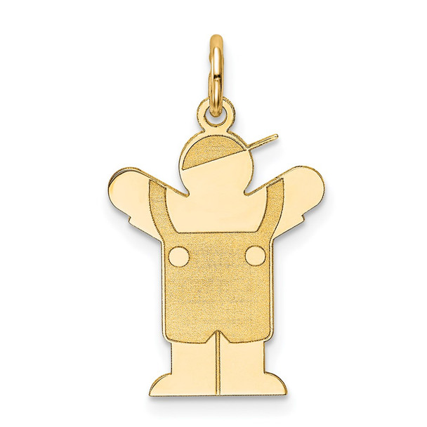 14k Yellow Gold Kid Charm XK1089Y