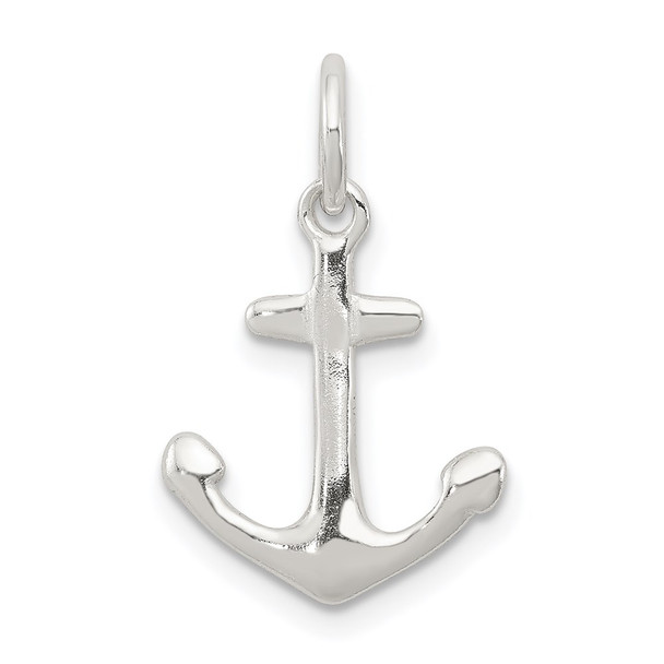 Sterling Silver Anchor Charm QC6333