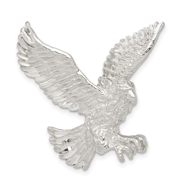 Sterling Silver Eagle Pendant QC869