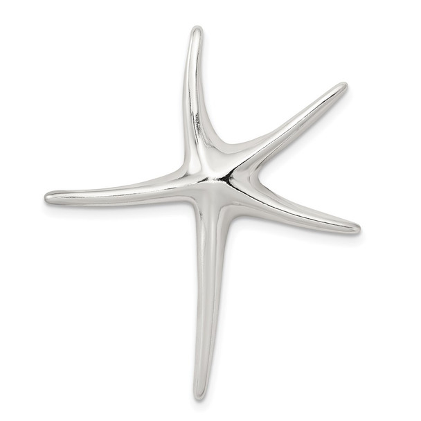 Sterling Silver Starfish Pendant QP1186