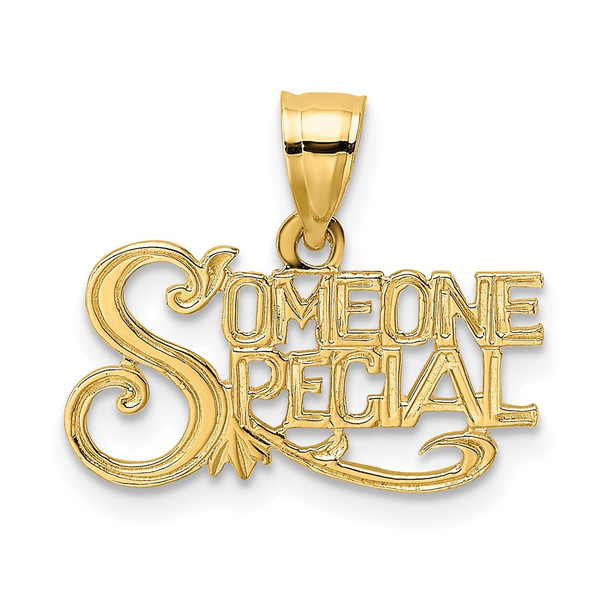 14k Yellow Gold Someone Special Pendant