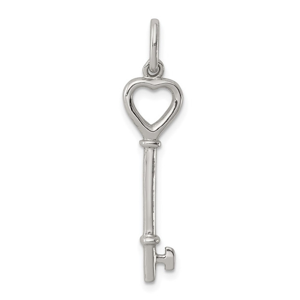 Sterling Silver Key Pendant QP1574