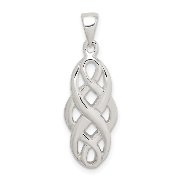 Sterling Silver Polished Celtic Pendant