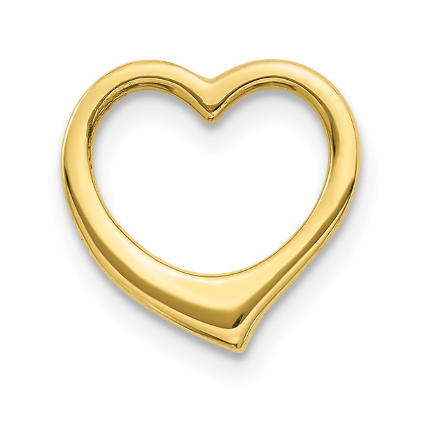 10k Yellow Gold Polished Heart Slide 10C2917