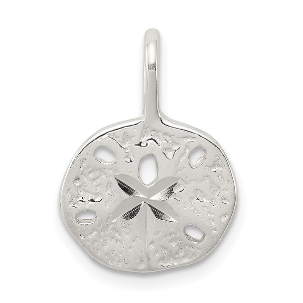 Sterling Silver Sand Dollar Pendant QC1648