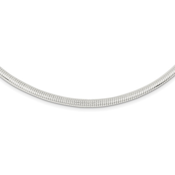 Sterling Silver Round 3.75mm Neckwire Necklace