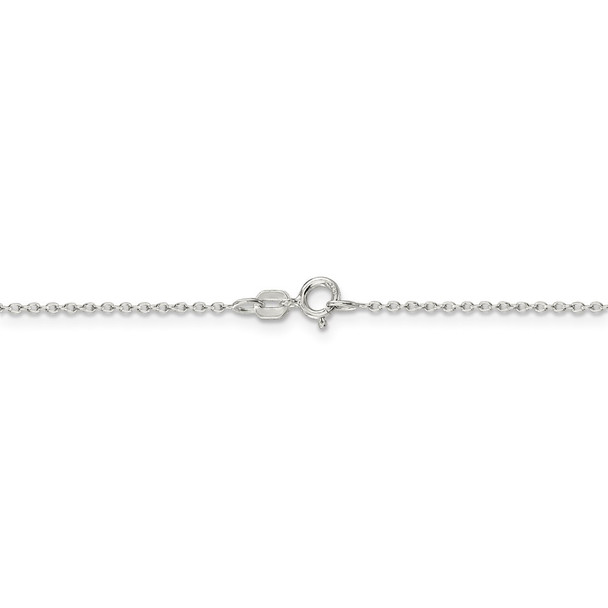 18" Sterling Silver 1.30mm Forzantina Cable Chain Necklace