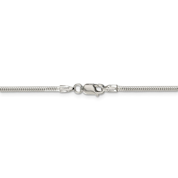 20" Sterling Silver 1.75mm Snake Chain Necklace