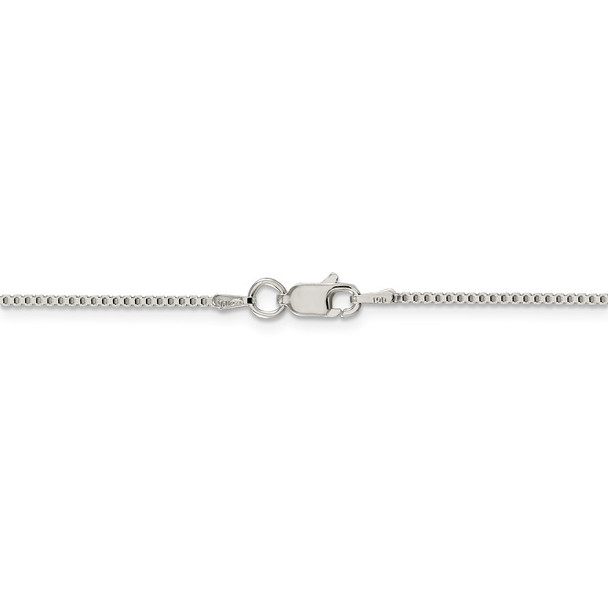 42" Sterling Silver 1.25mm Box Chain Necklace