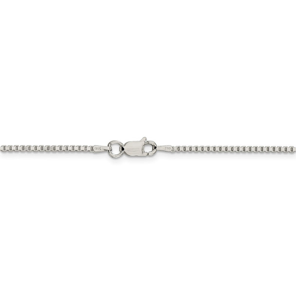 26" Sterling Silver 1.5mm Box Chain Necklace