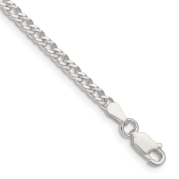7" Sterling Silver 3.3mm Chain Bracelet