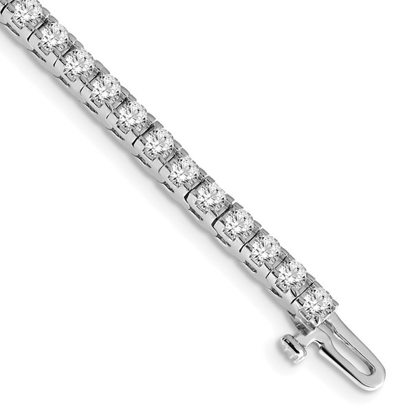 14k White Gold A Diamond Tennis Bracelet X733WA