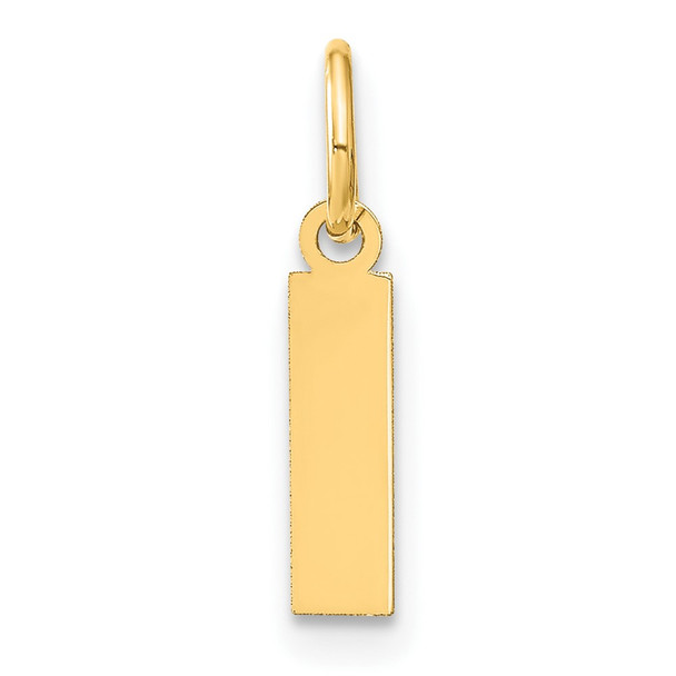 14k Yellow Gold Letter I Initial Charm XNA1337Y/I