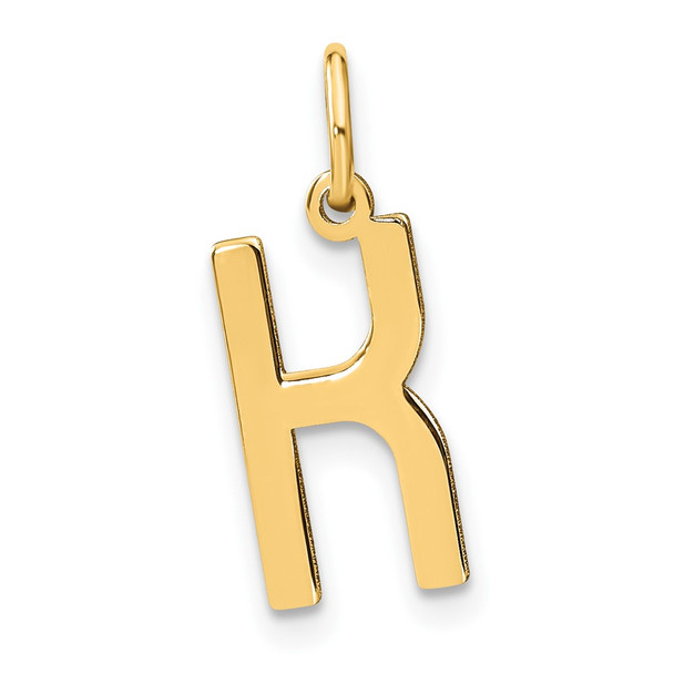 14k Yellow Gold Letter K Initial Charm XNA1336Y/K