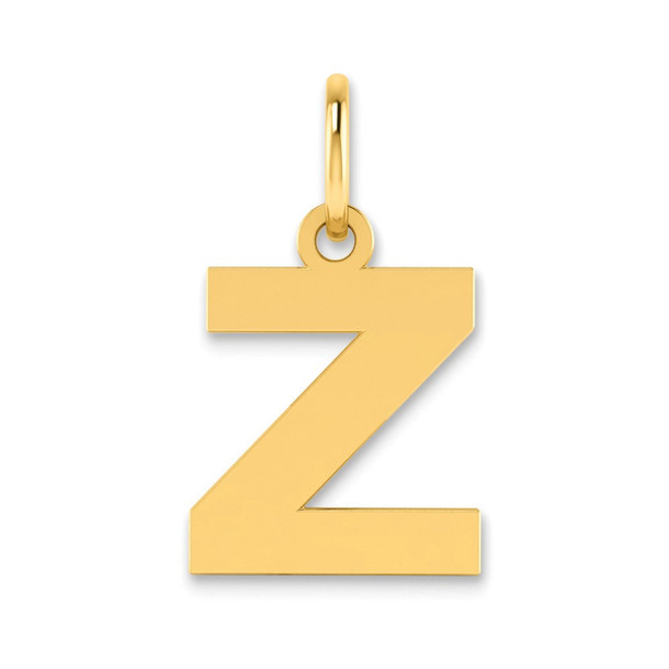 14k Yellow Gold Letter Z Initial Charm XNA1337Y/Z