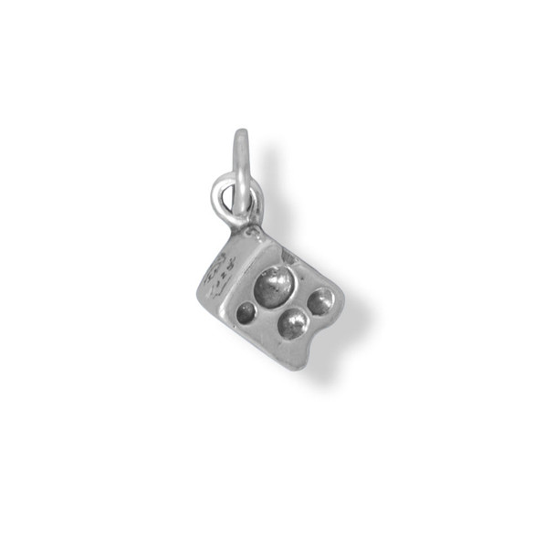 Sterling Silver Cheese Wedge Charm