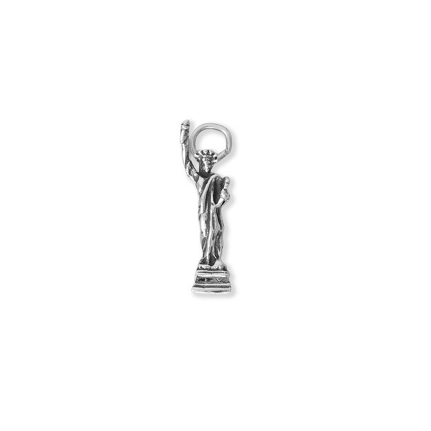 Sterling Silver Lady Liberty Charm