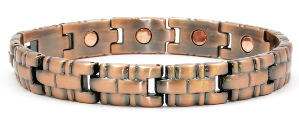 Been There Done That - Copper Plated Magnetic Bracelet