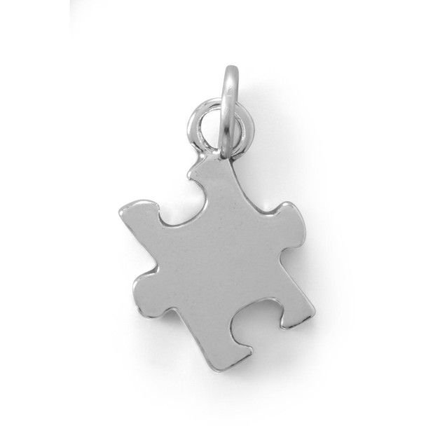 Sterling Silver Puzzle Piece Charm