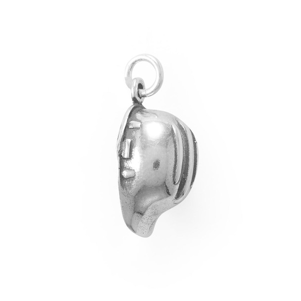 Sterling Silver Safety First! Hard Hat Charm