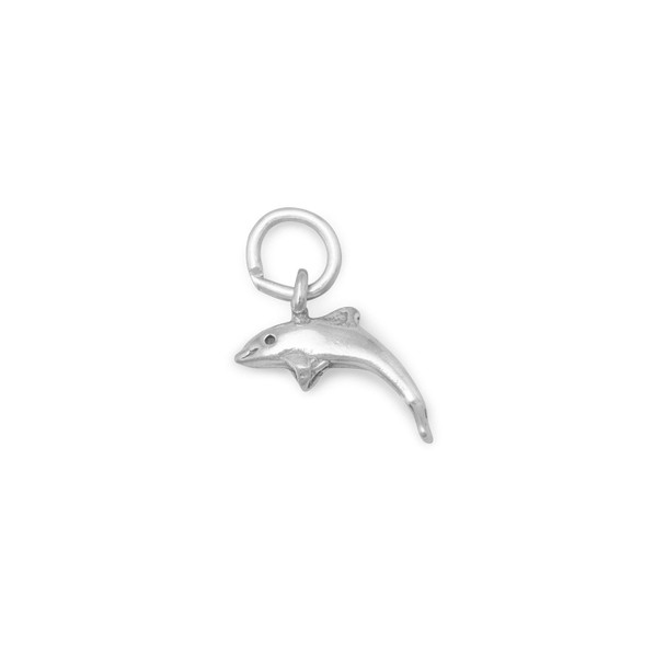 Sterling Silver Small Dolphin Charm