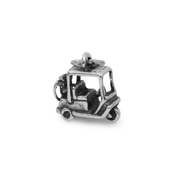 Sterling Silver Golf Cart Charm